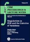 Singularities in PDE and the Calculus of Variations - Book