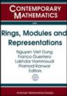 Rings, Modules and Representations - Book