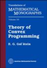 Theory of Convex Programming - Book