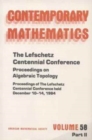 The Lefschetz Centennial Conference : Proceedings on Algebraic Topology - Book