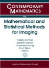 Mathematical and Statistical Methods for Imaging - Book