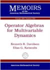 Operator Algebras for Multivariable Dynamics - Book