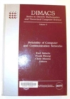 Reliability of Computer and Communication Networks : DIMACS Workshop : Selected Papers and Programme - Book