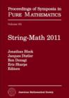 String-Math 2011 - Book
