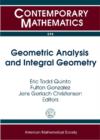 Geometric Analysis and Integral Geometry - Book