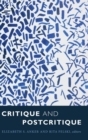 Critique and Postcritique - Book