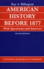 American History before 1877 with Questions and Answers - Book