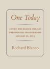 One Today : A Poem for Barack Obama's Presidential Inauguration - Book