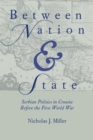 Between Nation and State : Serbian Politics in Croatia Before the First World War - eBook