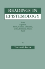 Readings in Epistemology : From Aquinas, Bacon, Galileo, Descartes, Locke, Hume, Kant. - Book