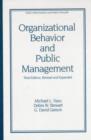 Organizational Behavior and Public Management, Revised and Expanded - Book