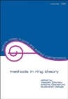 Methods in Ring Theory - Book