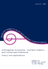 Orthogonal Functions : Moment Theory and Continued Fractions - Book