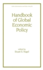 Handbook of Global Economic Policy - Book
