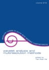 Wavelet Analysis and Multiresolution Methods - Book