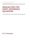 Inequalities for Finite Difference Equations - Book