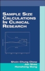 Sample Size Calculation in Clinical Research - Book