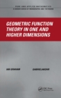 Geometric Function Theory in One and Higher Dimensions - Book
