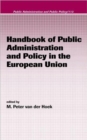 Handbook of Public Administration and Policy in the European Union - Book