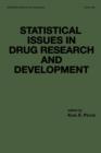 Statistical Issues in Drug Research and Development - Book