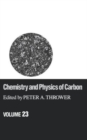 Chemistry & Physics of Carbon : Volume 23 - Book