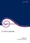 Function Spaces - Book