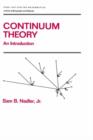 Continuum Theory : An Introduction - Book