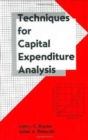 Techniques for Capital Expenditure Analysis - Book