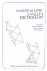Marshallese-English Dictionary - Book