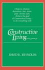 Constructive Living - Book