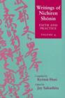 Writings of Nichiren Shonin : Faith and Practice Doctrine 4 - Book