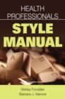 Health Professionals Style Manual - Book