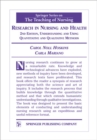 Research in Nursing and Health : Understanding and Using Quantitative and Qualitative Methods - Book