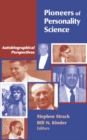 Pioneers of Personality Science : Autobiographical Perspectives - eBook