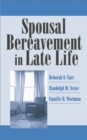 Spousal Bereavement in Late Life - Book