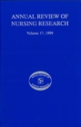 Annual Review of Nursing Research, Volume 17, 1999 : Focus on Complementary Health and Pain Management - eBook