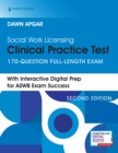 Social Work Licensing Clinical Practice Test : 170 Question Full-Length Exam - Book