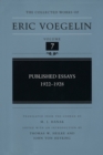 Published Essays, 1922-1928 - Book