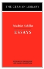 Essays: Friedrich Schiller - Book