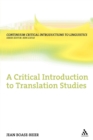 A Critical Introduction to Translation Studies - Book
