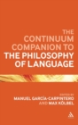 The Continuum Companion to the Philosophy of Language - Book