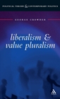 Liberalism and Value Pluralism - Book
