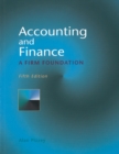 Accounting and Finance : A Firm Foundation - Book