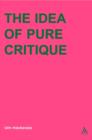Idea of Pure Critique - Book