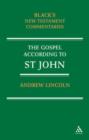Gospel According to St John : Black's New Testament Commentaries - Book