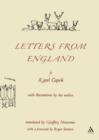 Letters from England - Book