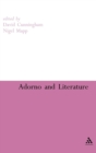Adorno and Literature - Book