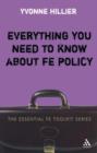 Everything you need to know about FE Policy - Book