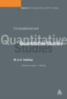 Computational and Quantitative Studies : Volume 6 - Book