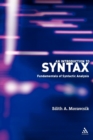 An Introduction to Syntax : Fundamentals of Syntactic Analysis - Book